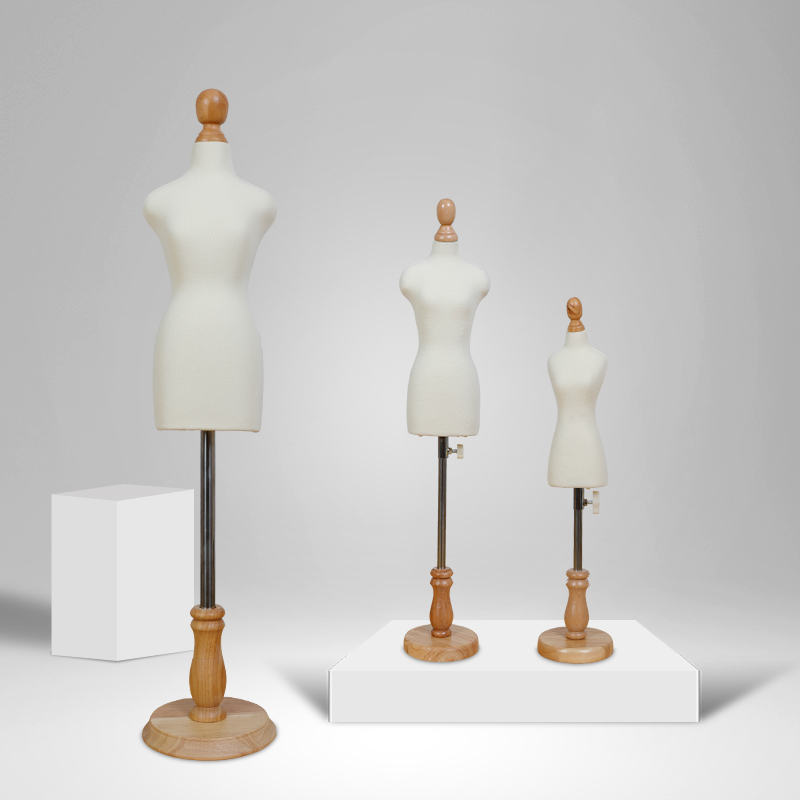 模特道具女立体教学裁剪二四分之一bjd服装设计男U迷你模特小人台