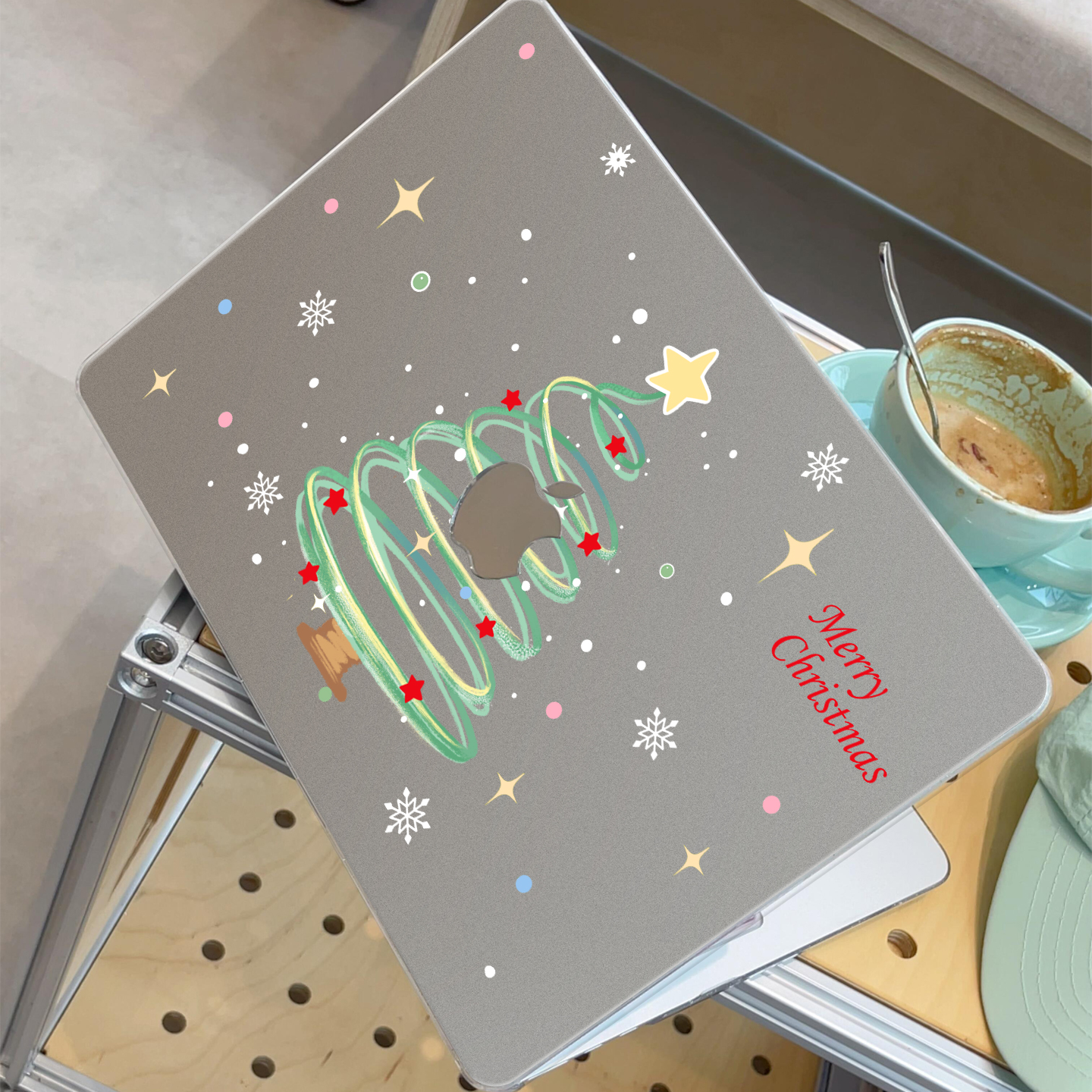 ins圣诞节周边适用苹果华为电脑macbook15高颜值保护壳mac笔记本电脑2025款M2pro15寸macbookair13膜M3冰晶壳