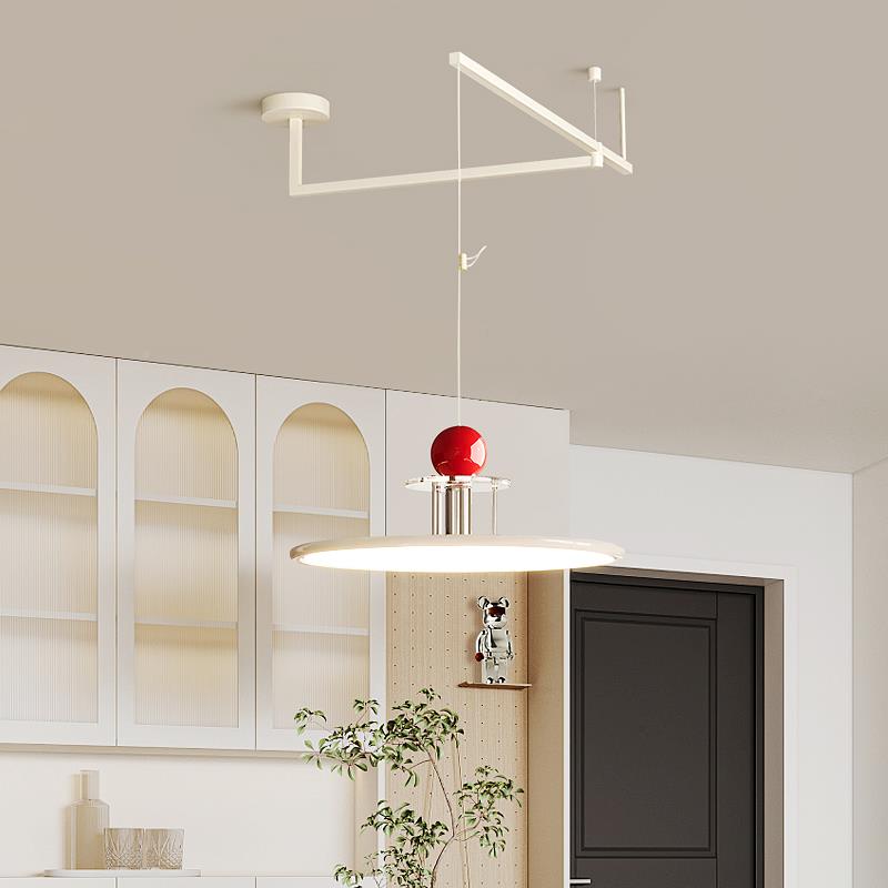 摇臂漫游灯001厅简约现饭代饭吊灯设计师可移位厅山灯广东中灯