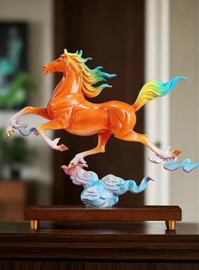 黄铜马踏飞摆家居桌面办公燕室商马踏飞燕务礼品开业铺件同事送礼