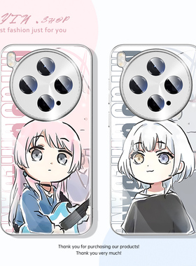 适用vivox300pro手机壳vivo新款x200promini千早爱音mygo乐队x100ultra二次元x90s动漫x80por防摔70高级感60