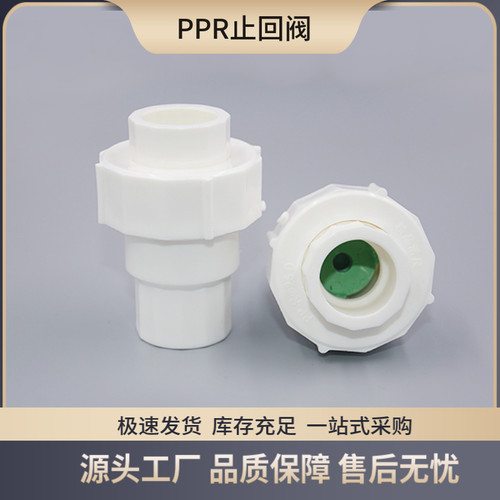 PPR止回阀热熔加厚202532
