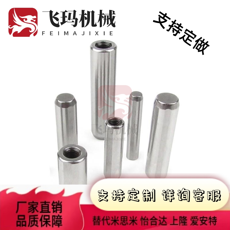 替MSTH5/6/8内螺纹圆柱销|带螺孔定位销|攻牙销|公差h7销钉BLV4