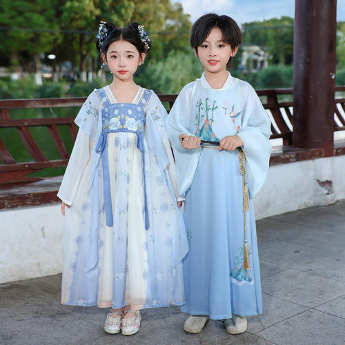 汉服男童女童襦裙2025新