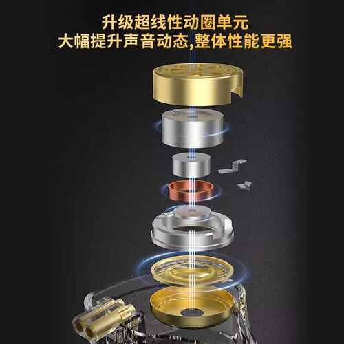KZ ZSN PRO 2有线圈铁耳机入耳式重低音高解析高音质HIFI有线线控
