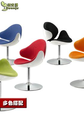 厂家直销洽谈椅子休闲会客接待办公电脑椅转动时尚咖啡椅子B239-1