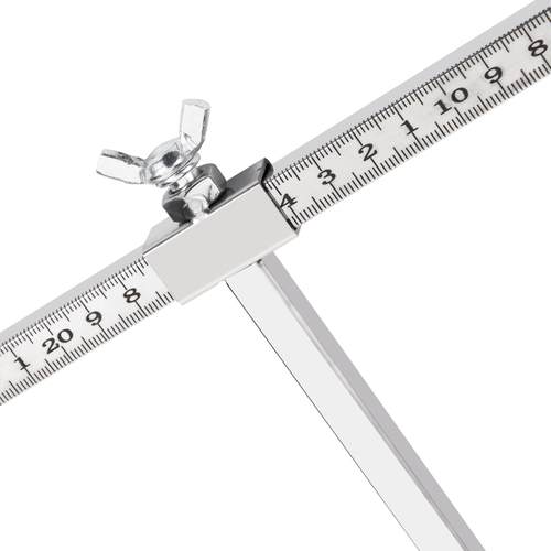 汽车钣金工具大全大梁校正仪配件车身检测量规不锈钢二维测量尺