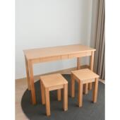 方凳出货瞭 45cm 手工家用桌椅凳子 榉木方凳 原木风实木餐椅