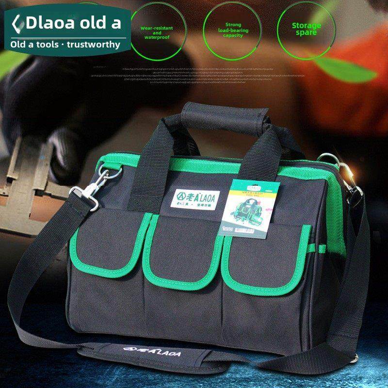 老A 工具包帆布大号多功能家电维修包单肩加厚电工提包手提工具袋,五金/工具,工具包,淘宝优惠券,粉丝福利购,淘宝优惠卷