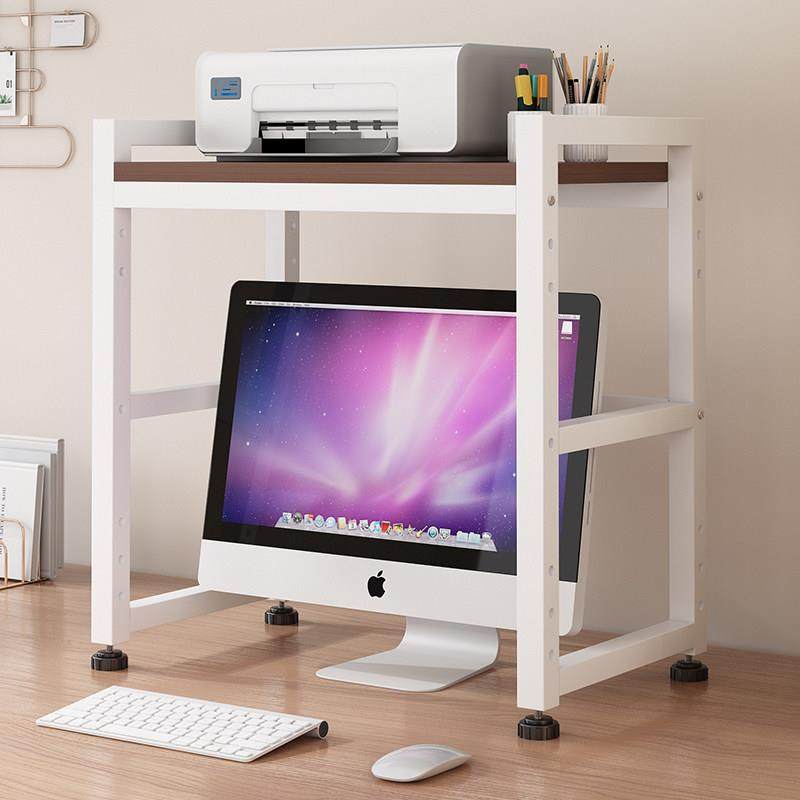 桌面可调节高度电脑萤幕上方学生放小型印表机办公室置物架,住宅家具,搁板/置物架/家用陈列架,淘宝优惠券,粉丝福利购,淘宝优惠卷