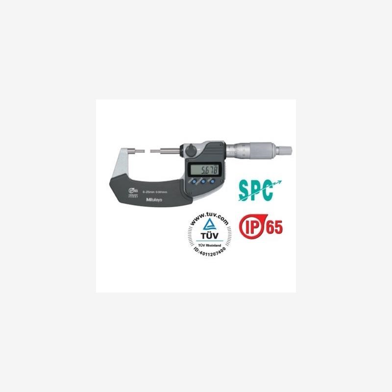 三丰小头型数显测距外径千分尺331-261-30I(0-25*0.001)2*5