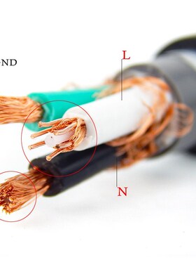 Hi End Audio Powerline 400 amplifier PoweMr Cable Signature