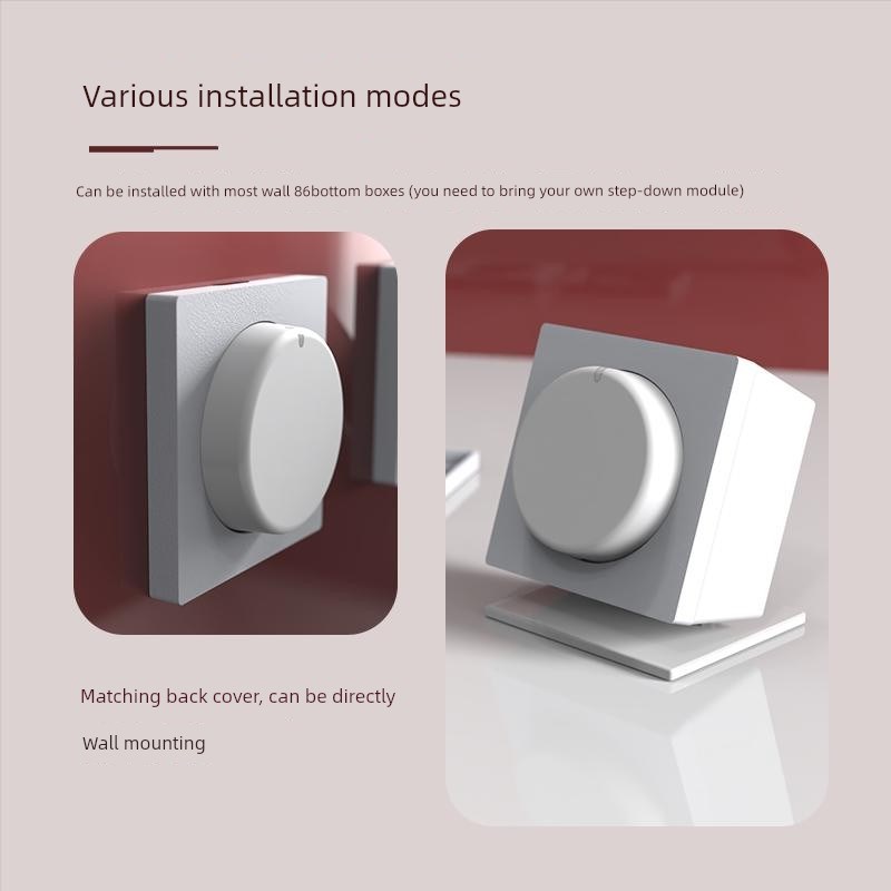 Aqaraa绿色仪表Fp2t存在传感器安装支架86盒墙壁桌面磁轨道配件