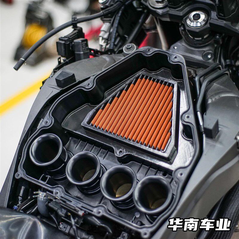 拉脱维亚SF高流量空滤 川崎Z1000 忍者NiInja1000SX改装空气滤芯
