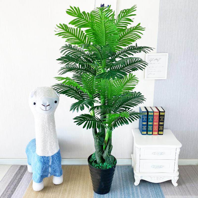 仿真植物盆景葵树散尾葵落地