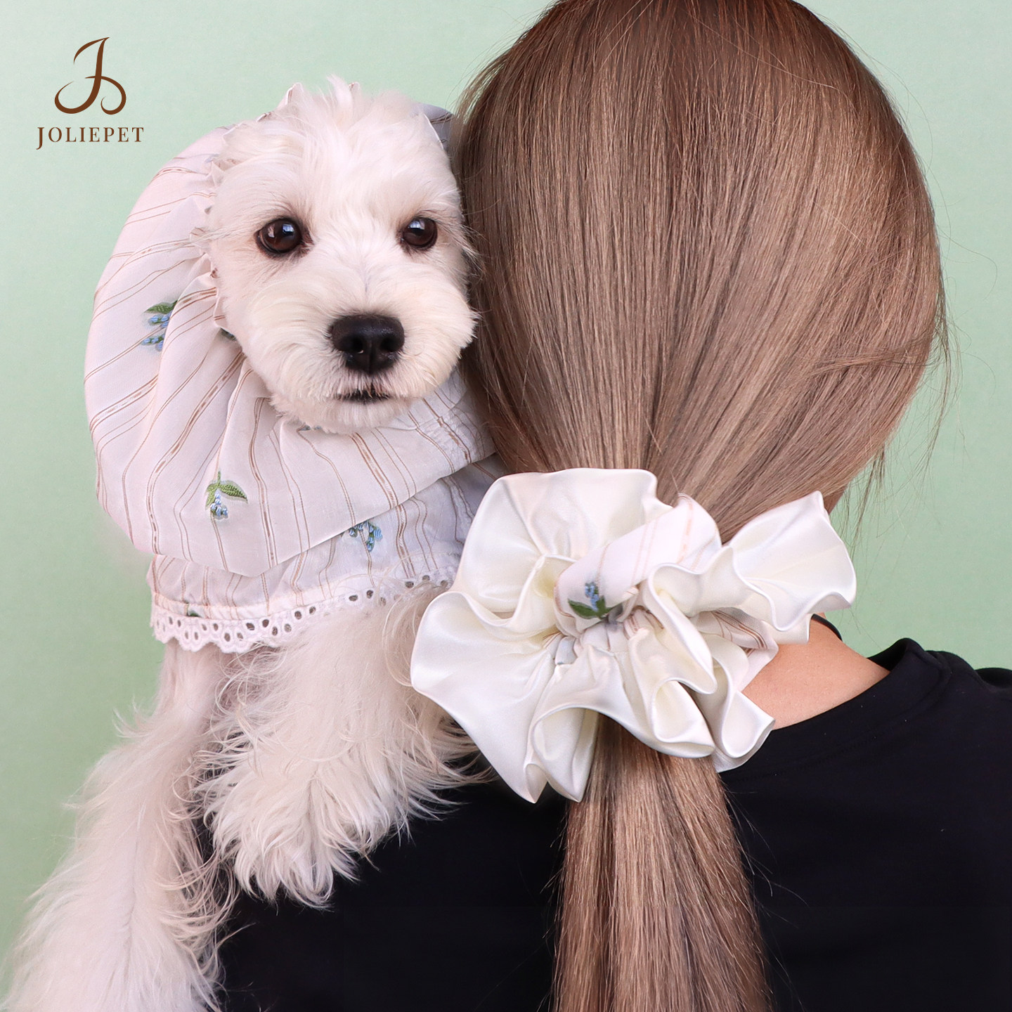 JOLIE铃兰系列人宠同款狗狗耳花