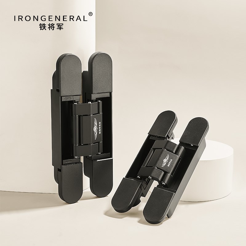 IRONGENERAL铁将r军隐形门合页隐形暗门铰链暗藏三维可调十字合页