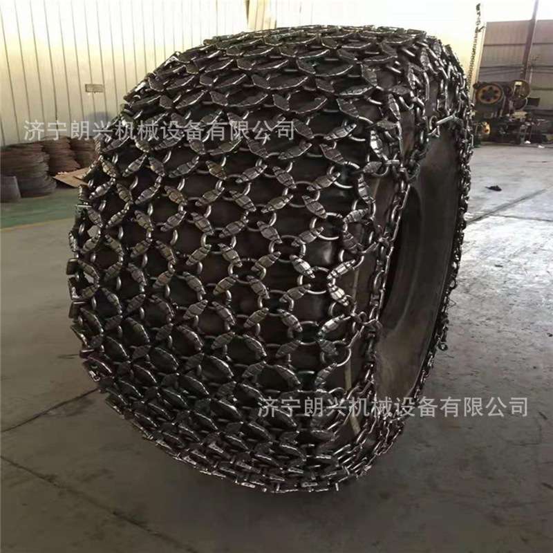 装载机轮胎保护链  铲车轮胎防滑链  ZL50CN链条防护链
