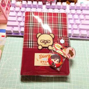 新款光与夜之恋同人手账本陆沉齐司礼萧逸重返校园系列便携记事本