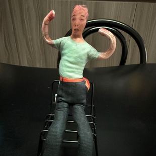 我 精神状态玩偶权志龙抽象老鼠干GD周边有骨架可摆造型沙雕公仔