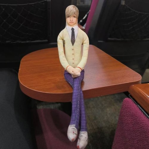 秦彻沈星回黎深恋与深空有铁丝骨架四肢分离抽象老鼠干毛绒玩具