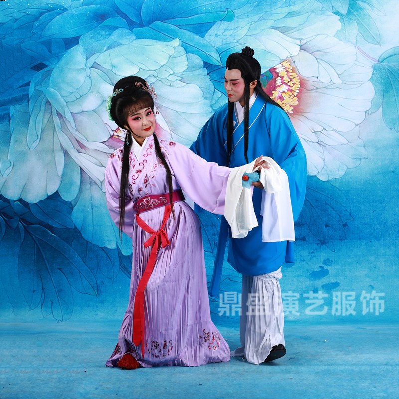 现货速发越剧黄梅戏曲服装古典花旦服天仙配服装董永七仙服装