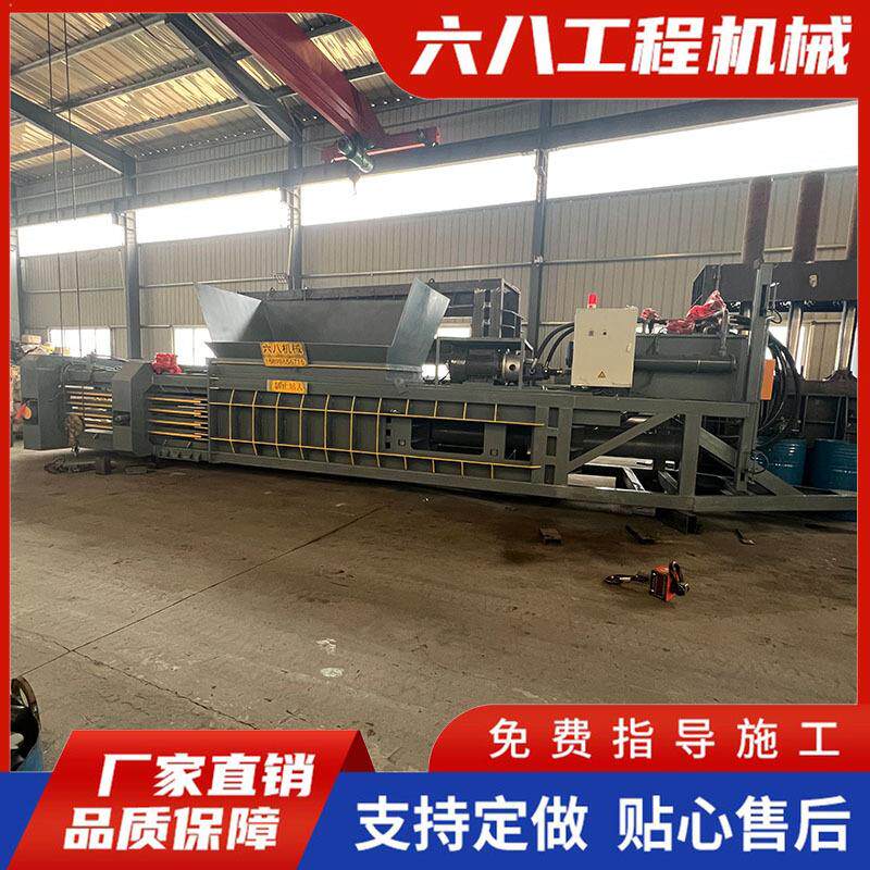 全自动打捆青储黄储秸秆打包机 牧草储存牛羊饲料青储卧式打包机