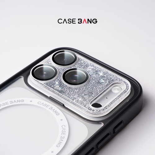 CASEBANG流沙心闪一体式手机镜头膜适用于iPhone17Promax/17Pro保护摄像头贴