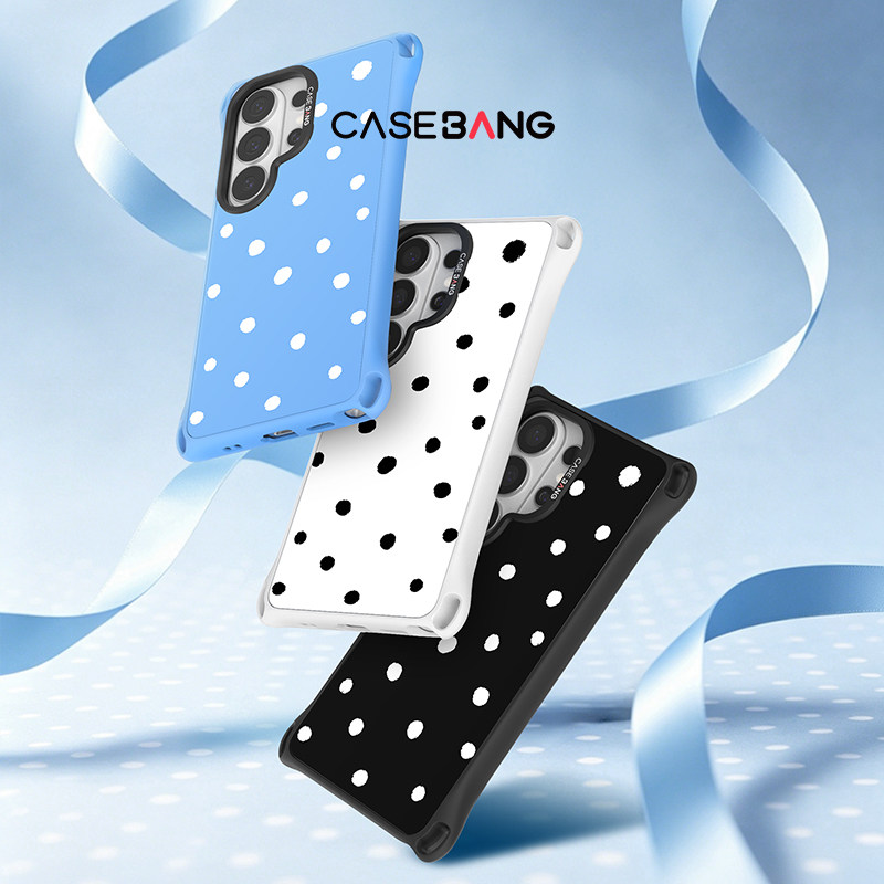 【新品上市】CASEBANGx小四角手机壳波点圆舞曲系列适用三星Galaxy S26Ultra/S25Ultra防摔可拆卸磁吸手机壳图片
