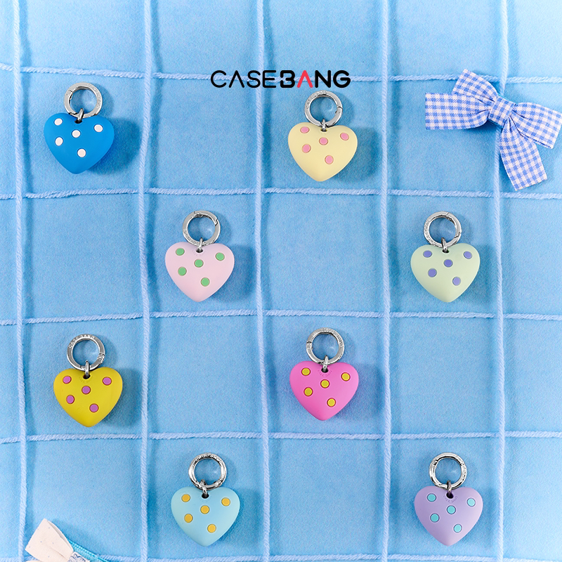 CASEBANG糖心风暴系列多色小爱心挂件适用于全系列mini短挂链包包挂饰短挂绳配件图片