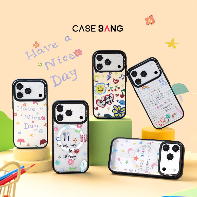 CASEBANGx无事小神仙联名童心未泯适用iPhone18ProMax/18Pro/17ProMax/17Pro/16Pro可拆卸磁吸新款苹果手机壳图片