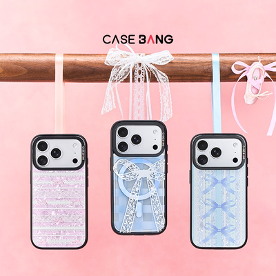 CASEBANGx芭蕾美学适用iPhone18ProMax/18Pro/17ProMax/17Pro/16ProMax可拆卸磁吸新款防摔苹果手机壳贝母