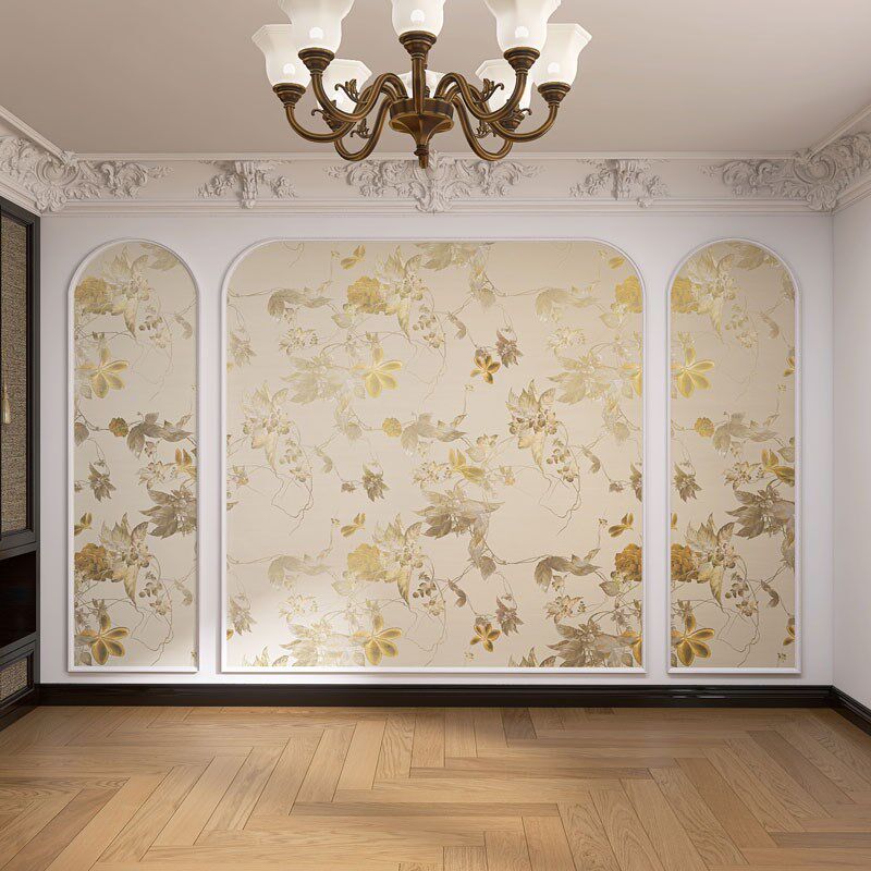 精选墙纸定制法式复古高级感电视背景墙壁纸客厅壁布装饰卧室墙布