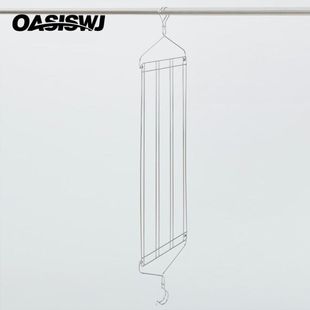 精选不锈钢浴巾毛巾晾衣架晒枕头防风大衣架挂钩家用晾被单凉被套