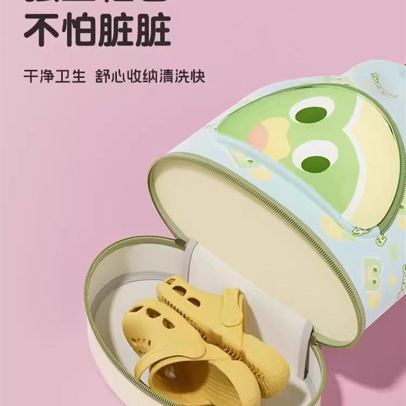 易高卡通游泳包沙滩健身洗漱包干湿分离洗浴收纳袋外出便携式背包