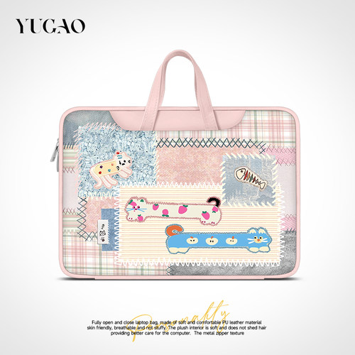 高颜值重磅电脑包2024新款手提包