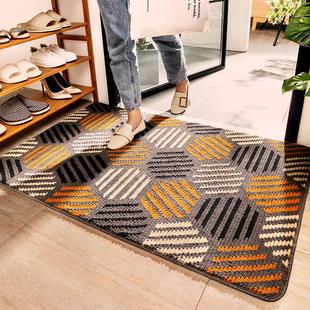 简约条纹除尘入户地垫地毯入户门进门吸尘家用防滑吸水脚垫可机洗