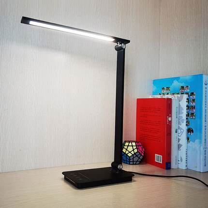 台灯学习专用全光谱护眼阅读灯充插电折叠触控书桌床头高级多功能