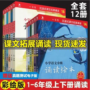 小学语文分级诵读绘本1-6年级儿童分级读物小学晨读课内真题训练语文课内外强化专项训练课内训练课外阅读儿童文学读物