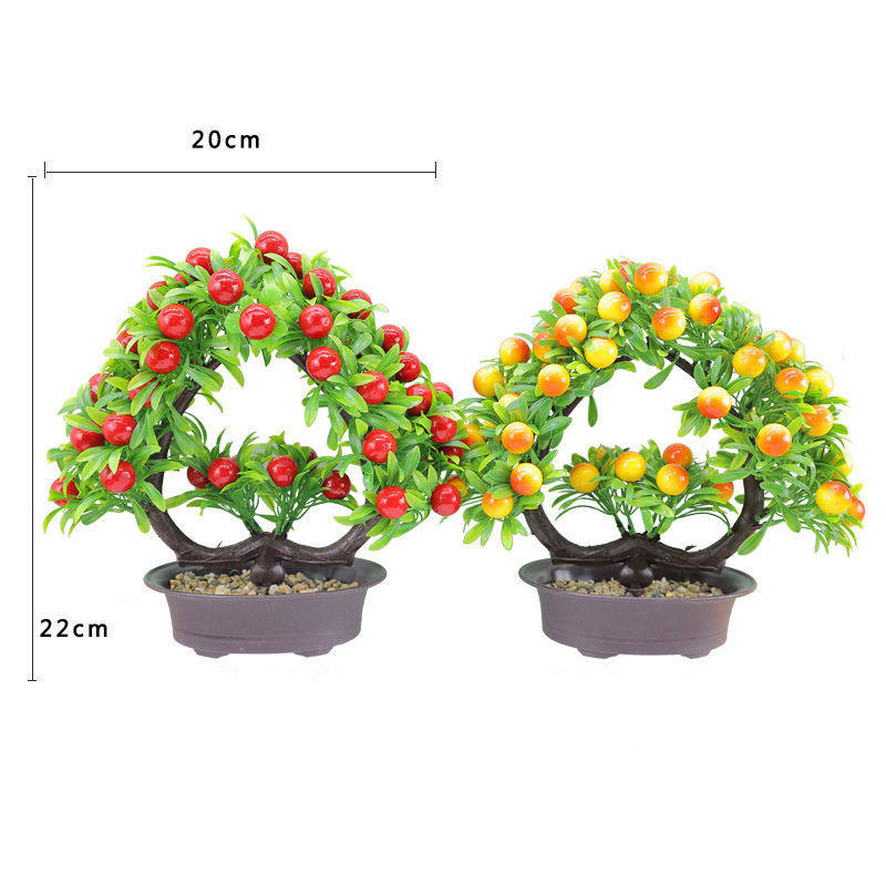 厂家直供仿真水果盆景发财果盆栽客厅假花摆件桌面装饰品塑料花,家居饰品,仿真植物盆景,淘宝优惠券,粉丝福利购,淘宝优惠卷