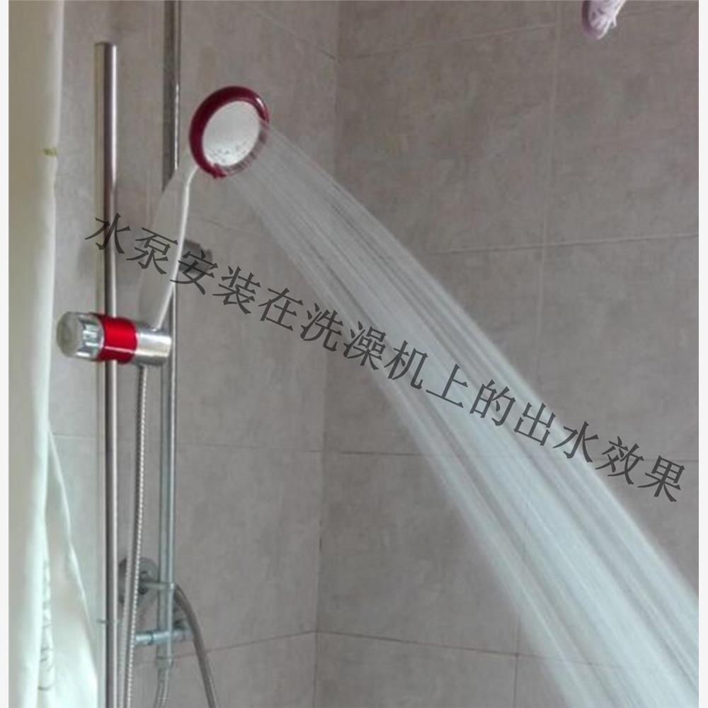 移动洗澡机水泵直流无刷抽水24伏12伏马达增压泵潜水超静音泵包邮
