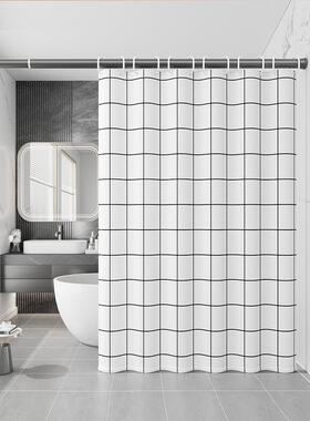 Waterproof bathroom shower curtain shading curtain all warm