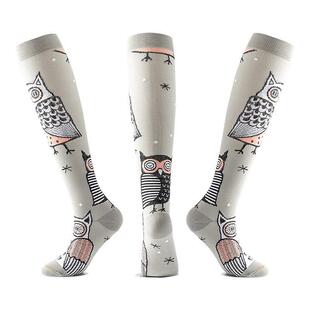Multi-color Compression Socks Long Golfs Tube Socks Women Me
