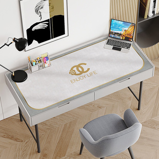 皮革书桌垫子学生环保写字台学习桌面保护垫防水轻奢电脑办公桌布