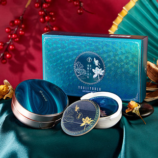 古韵新妆气垫bb霜遮瑕保湿控油隐形毛孔提亮肤色妆前隔离粉底彩妆