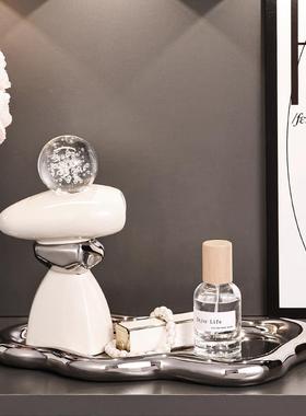 运转钥盘收纳高件轻奢匙档来玄关入户进饰口首门手饰 托托时装836