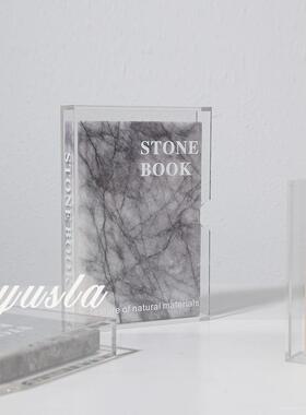 现代简约假书摆件样板房别墅酒店客茶几展厅电视柜书房柜软装饰品