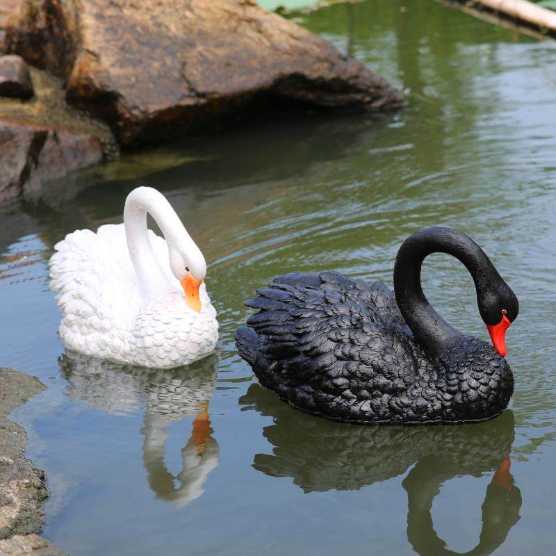 花园摆件院子装饰水池动物仿真鸳鸯摆件树脂工艺户外鱼池装饰造景,家居饰品,装饰摆件,淘宝优惠券,粉丝福利购,淘宝优惠卷