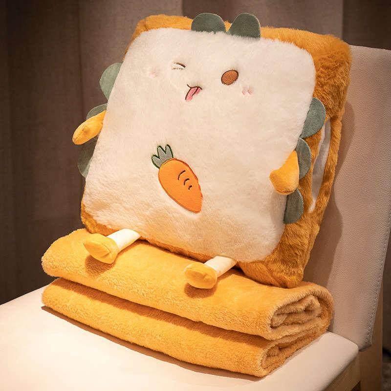 午睡二合一靠枕暖手被子靠垫枕头车抱毯子两用女生汽车枕办公室,居家布艺,抱枕被,淘宝优惠券,粉丝福利购,淘宝优惠卷