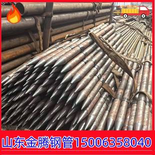 48*3护坡倒刺小导管注浆钢花管倒刺土钉25*2.5注浆管25压浆器